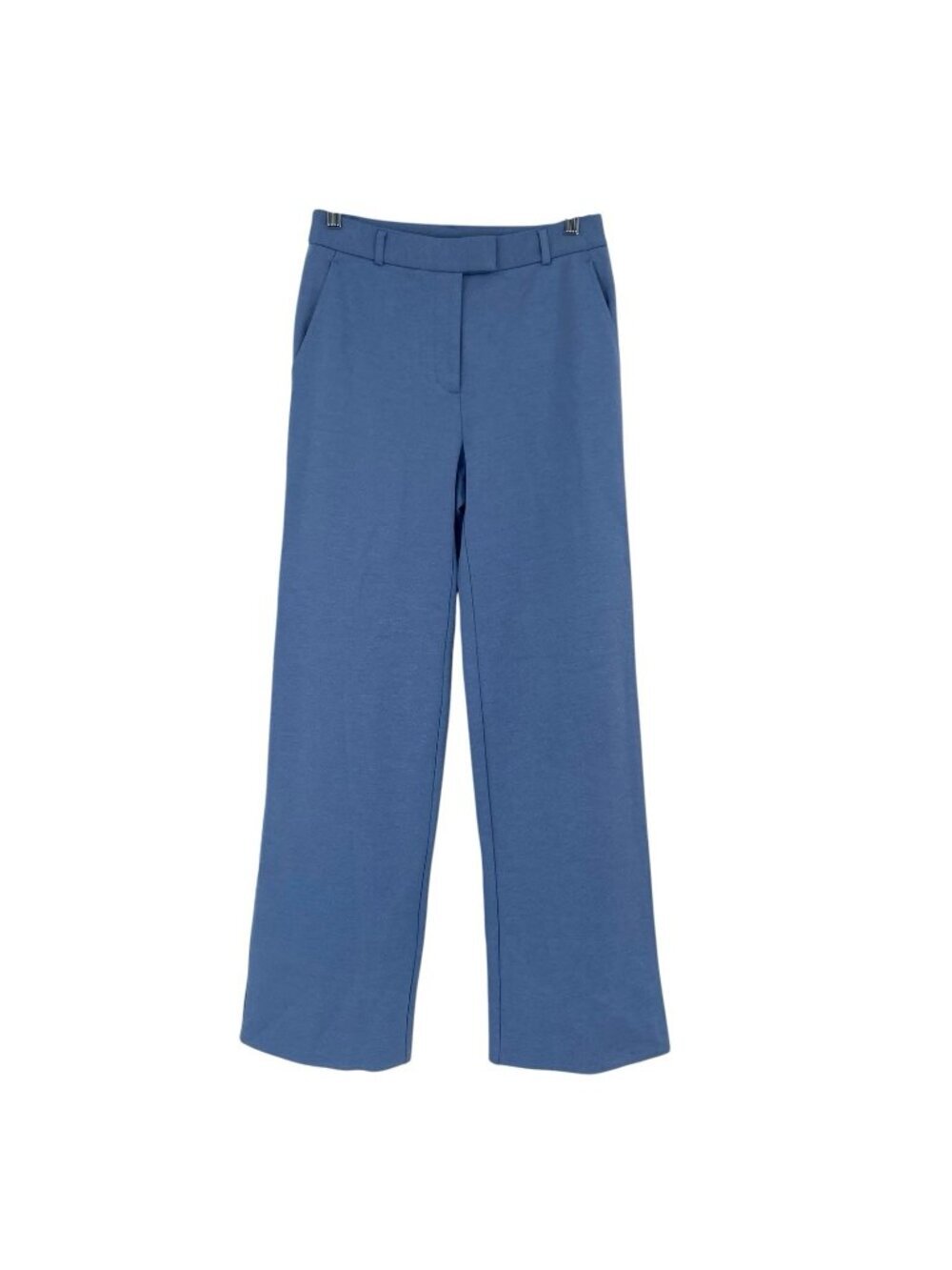 J McLaughlin Womens Size 2 Blue Brock Straight Leg Pant Rayon Nylon Career